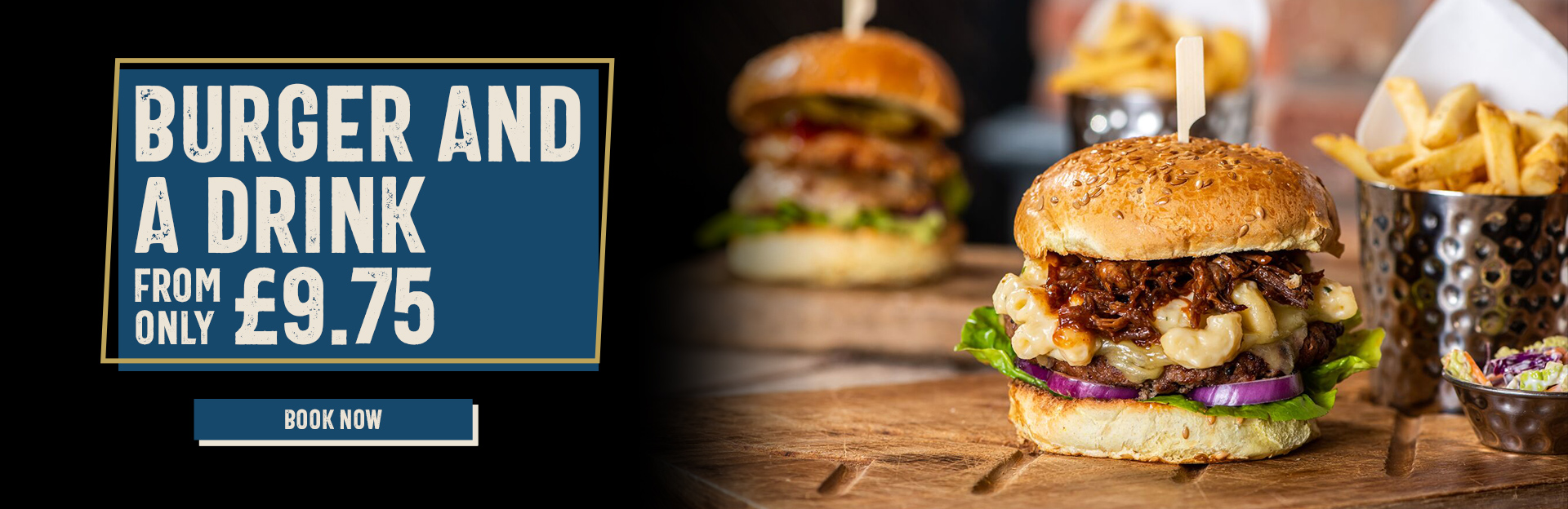 Burger & Drink at The Daylight Inn