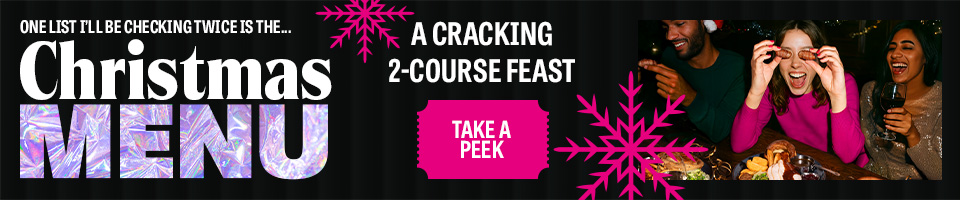 Festive menu at The Daylight Inn